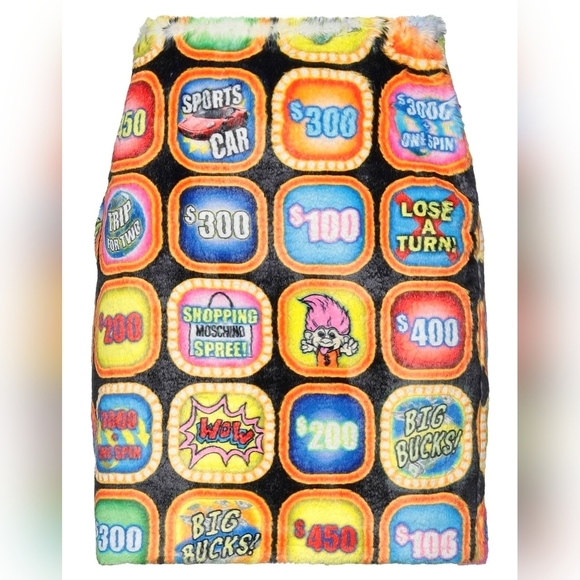 Moschino x Good Luck Trolls Mini Skirt – Size 6 (IT 40) NWT - Picture 3 of 8